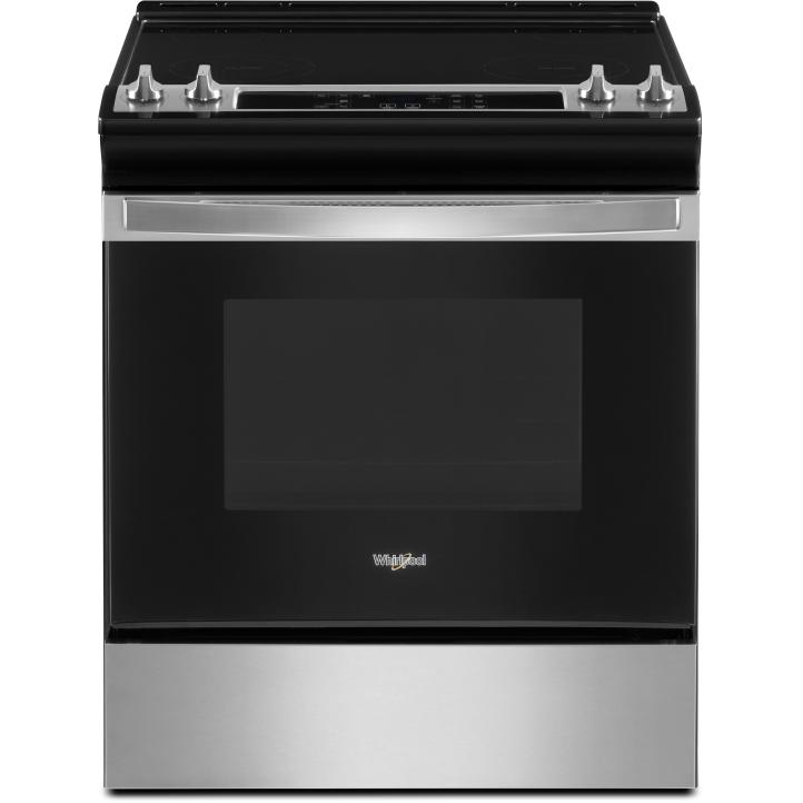 Whirlpool 30-inch Freestanding Electric Range with Frozen Bake™ Technology YWEE515S0LS IMAGE 1