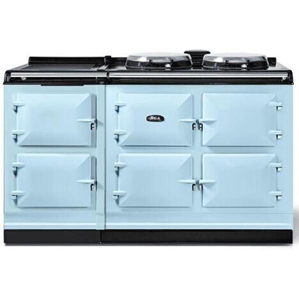 AGA 60in eR7 150 Classic Electric Range with Warming Plate Hotcupboard AER7560WDEB IMAGE 1