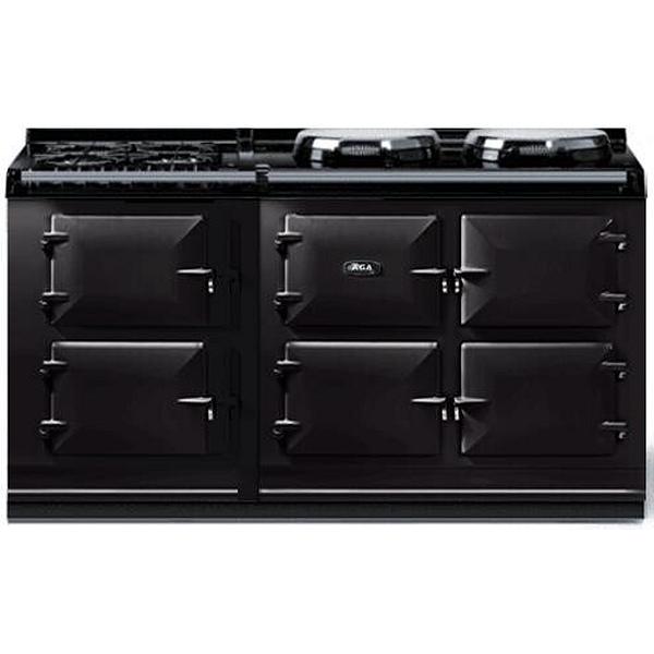 AGA 63in eR7 160 Classic Electric Range with Dual Fuel Module AER7563GBLK IMAGE 1