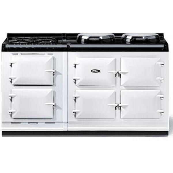 AGA 63in eR7 160 Classic Electric Range with Dual Fuel Module AER7563GLPWHT IMAGE 1