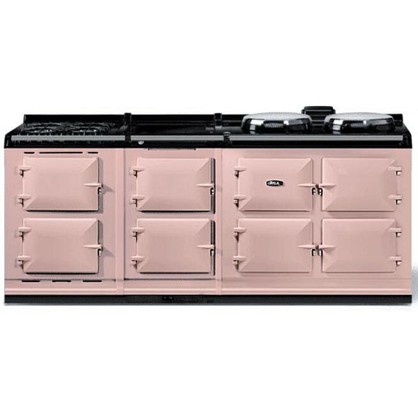 AGA 83in eR7 210 Classic Electric Range with Hotcupboard & Dual Fuel Module AER7783WGLPBSH IMAGE 1