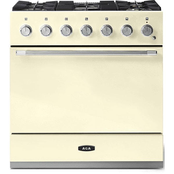 AGA 36-inch Mercury Dual Fuel Range with True European Twin Fan Convection AMC36DF-OYS IMAGE 1