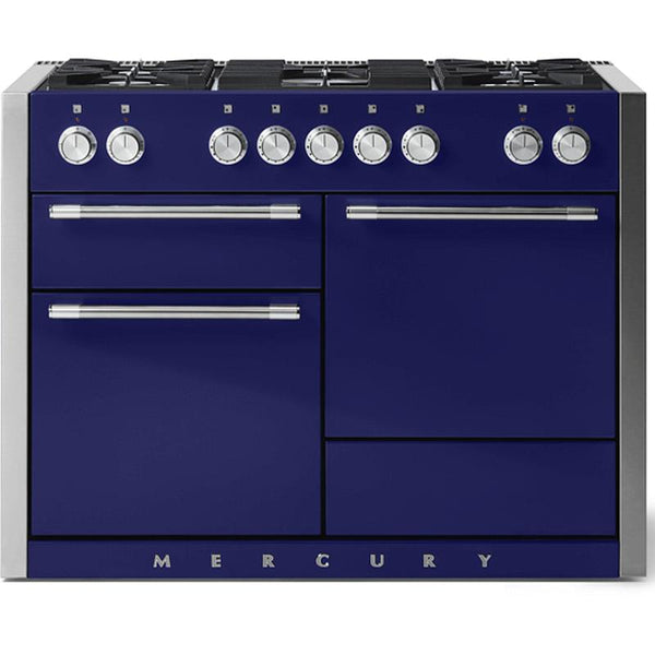 AGA 48-inch Mercury Dual Fuel Range with True European Convection AMC48DF-BBY IMAGE 1