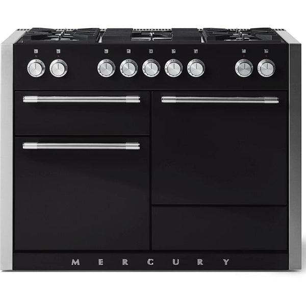 AGA 48-inch Mercury Dual Fuel Range with True European Convection AMC48DF-ABL IMAGE 1