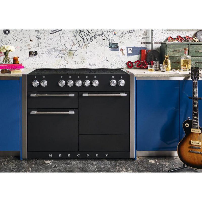 AGA 48-inch Mercury Dual Fuel Range with True European Convection AMC48DF-ABL IMAGE 3