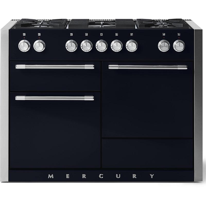 AGA 48-inch Mercury Dual Fuel Range with True European Convection AMC48DF-LQR IMAGE 1