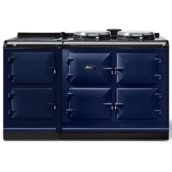 AGA 59in R7 150 Classic Electric Range with Warming Plate Hotcupboard AR7560IDBL IMAGE 1