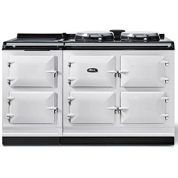 AGA 59in R7 150 Classic Electric Range with Warming Plate Hotcupboard AR7560IPAS IMAGE 1