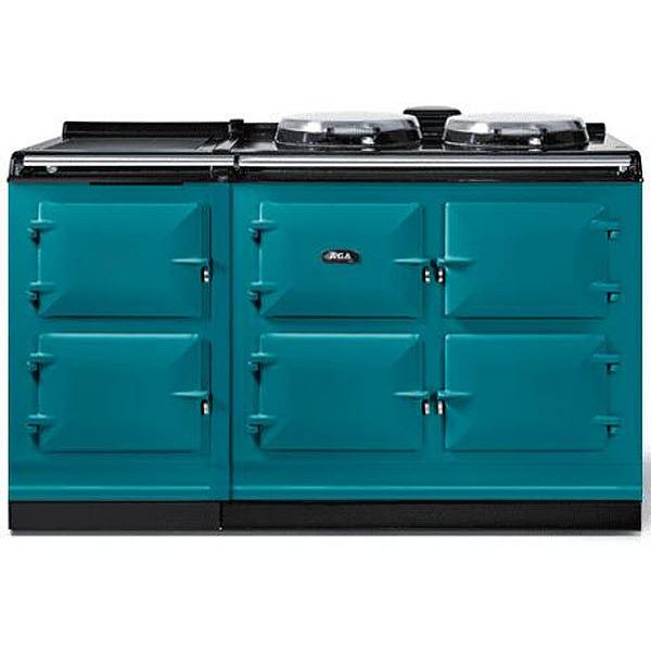 AGA 59in R7 150 Classic Electric Range with Induction Hotcupboard AR7560WSAL IMAGE 1