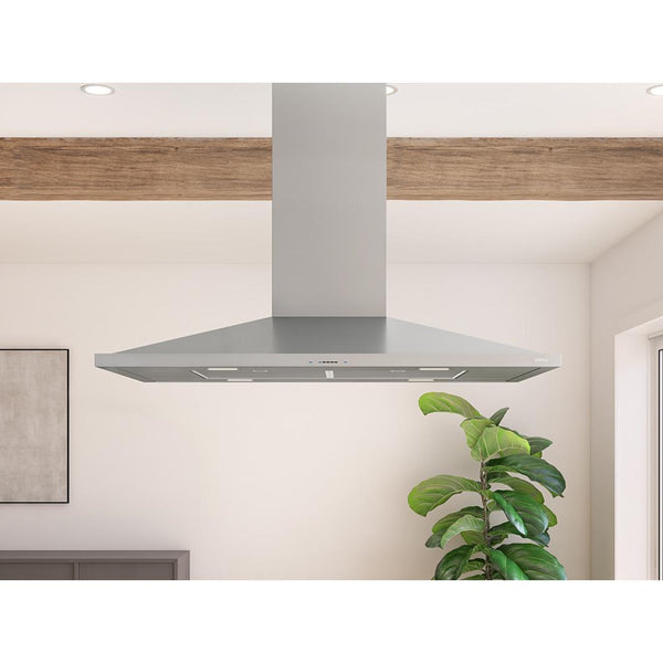 Zephyr 42-inch Core Anzio Series Island Hood ZAZ-E42DS IMAGE 1