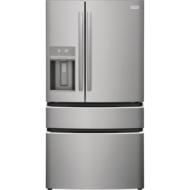 Frigidaire Gallery 36-inch, 26.3 cu. ft. French 4-Door Refrigerator with External Water and Ice Dispenser GRMS2773AF IMAGE 1