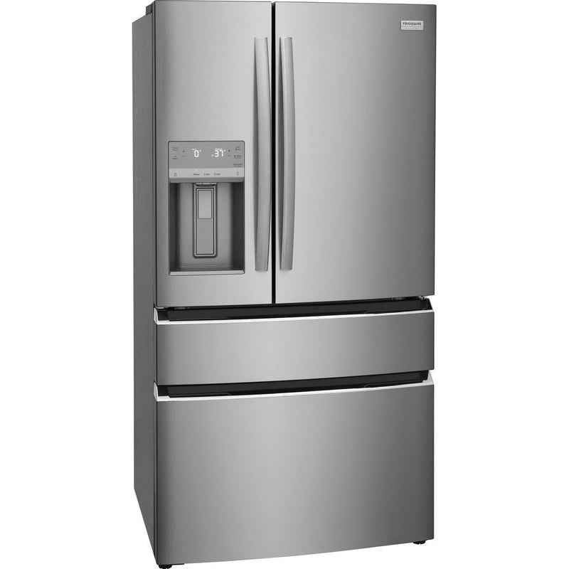 Frigidaire Gallery 36-inch, 26.3 cu. ft. French 4-Door Refrigerator with External Water and Ice Dispenser GRMS2773AF IMAGE 3