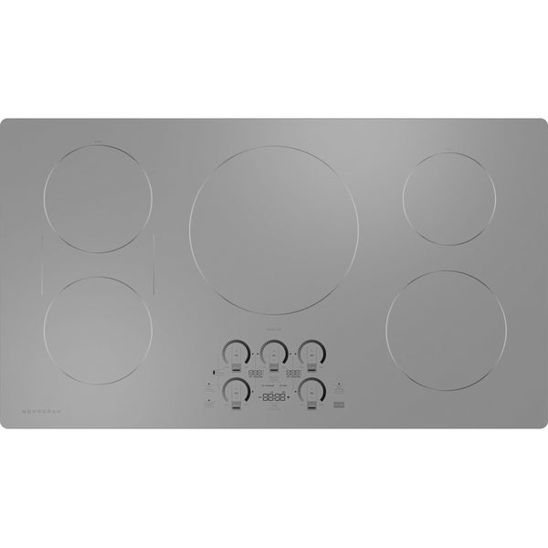 Monogram 36-inch Built-in Induction Cooktop with Wi-Fi Connect ZHU36RSTSS IMAGE 1