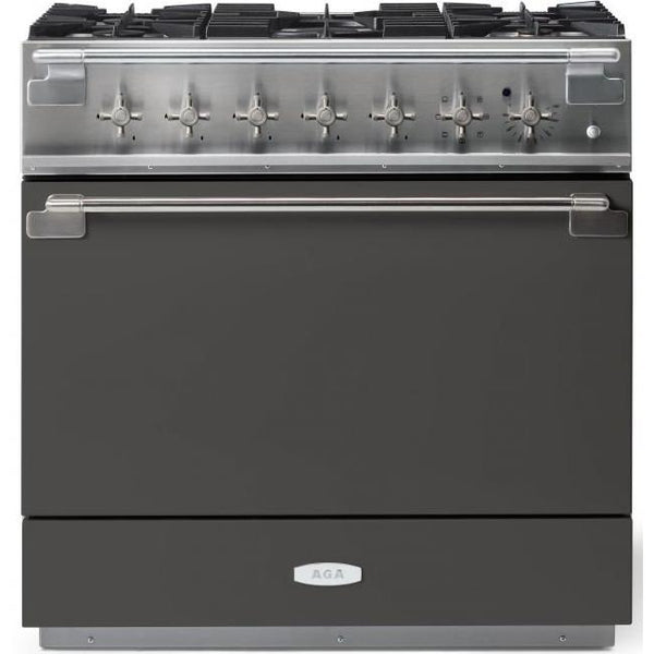 AGA 36-in Elise Freestanding Dual Fuel Range with True European Convection AEL361DFSLT IMAGE 1