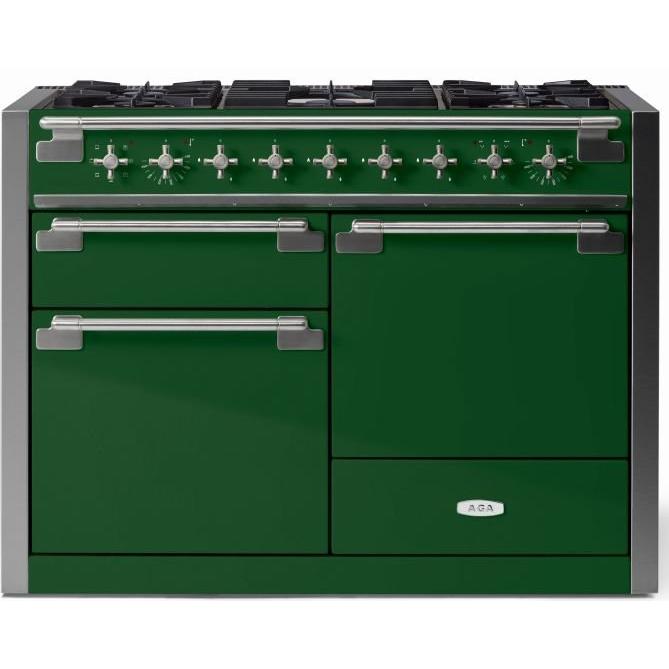 AGA 48-inch Elise Dual Fuel Range with True European convection AEL481DFCWG IMAGE 1