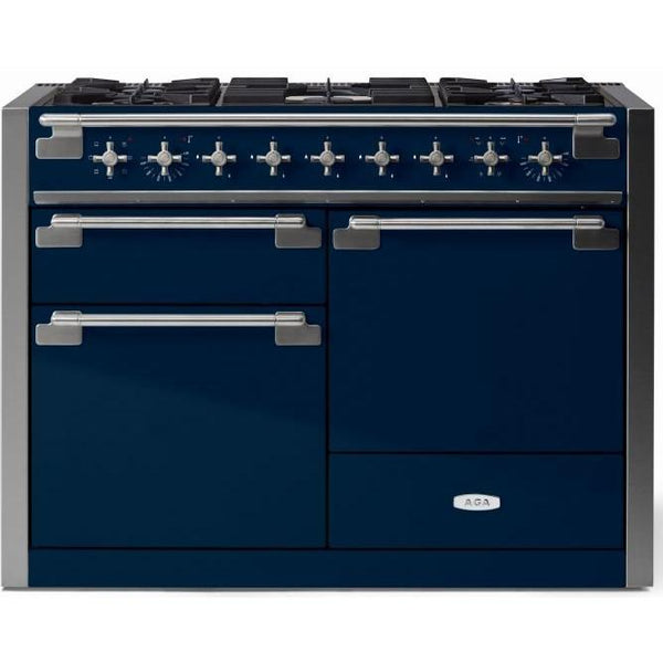 AGA 48-inch Elise Dual Fuel Range with True European convection AEL481DFIND IMAGE 1