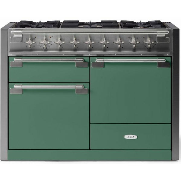 AGA 48-inch Elise Dual Fuel Range with True European convection AEL481DFMG IMAGE 1