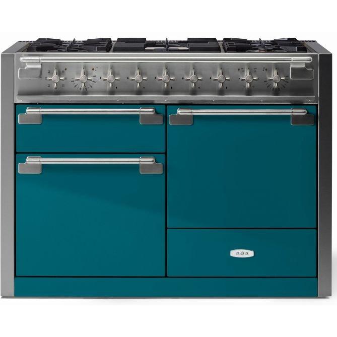 AGA 48-inch Elise Dual Fuel Range with True European convection AEL481DFSAL IMAGE 1