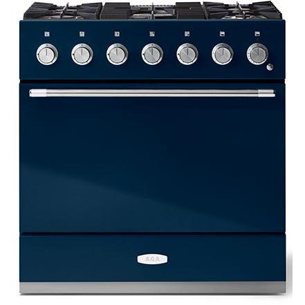 AGA 36-inch Mercury Dual Fuel Range with True European Twin Fan Convection AMC36DF-IND IMAGE 1