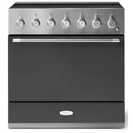 AGA 36-inch Mercury Induction Range with True European Twin Fan Convection AMC36IN-SLT IMAGE 1