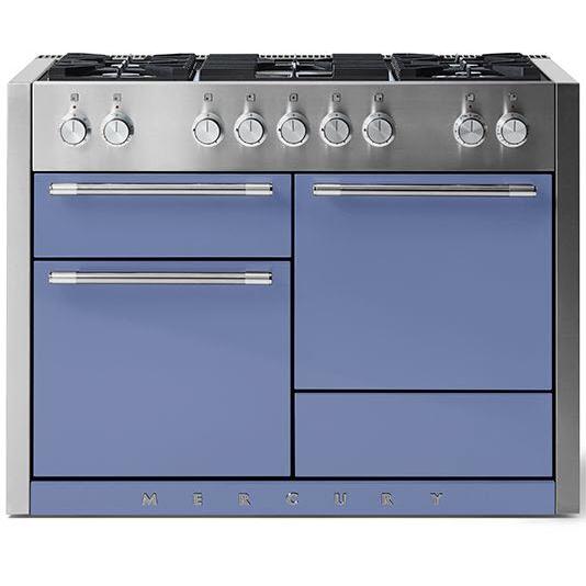 AGA 48-inch Mercury Dual Fuel Range with True European Convection AMC48DF-CBB IMAGE 1