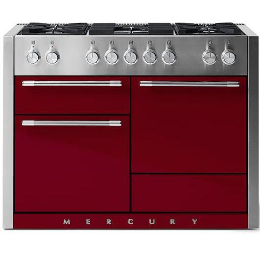 AGA 48-inch Mercury Dual Fuel Range with True European Convection AMC48DF-CNB IMAGE 1