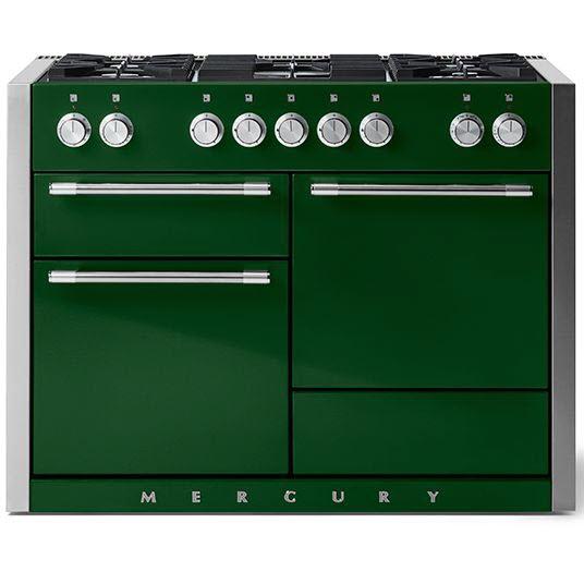 AGA 48-inch Mercury Dual Fuel Range with True European Convection AMC48DF-CWG IMAGE 1