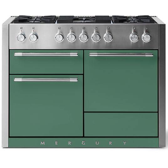 AGA 48-inch Mercury Dual Fuel Range with True European Convection AMC48DF-MG IMAGE 1