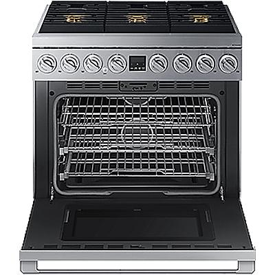 Dacor 36-inch Freestanding Gas Range with Perma-Flame™ DOP36T86GLS/DA IMAGE 2