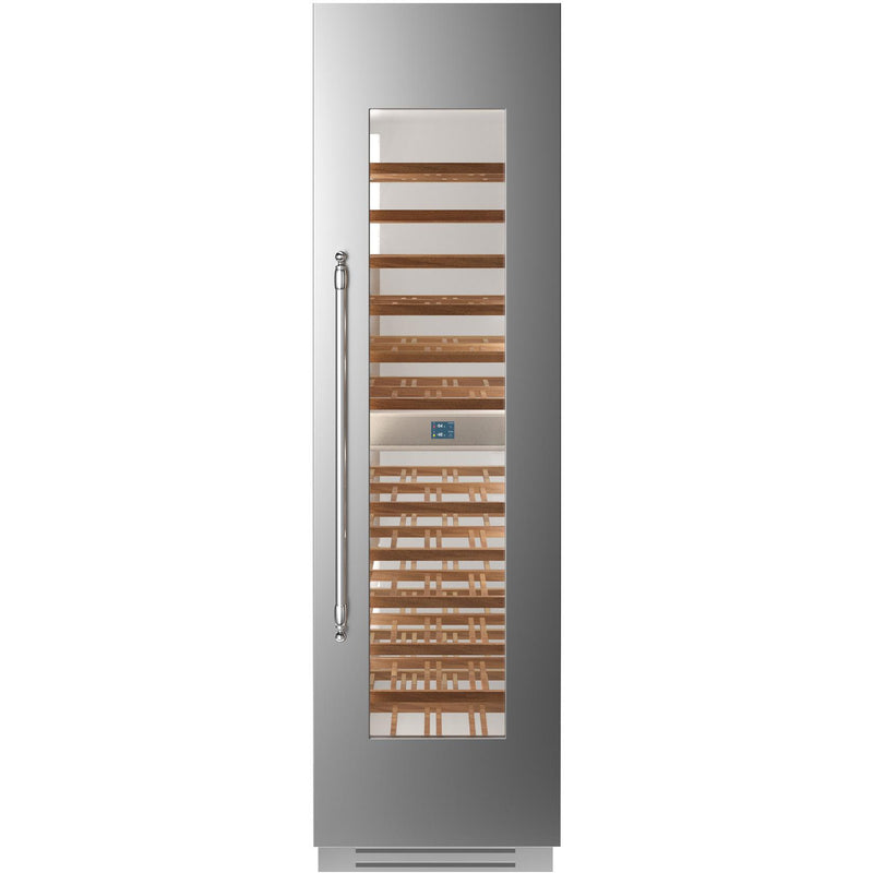 Bertazzoni 80-Bottle Wine Cellar with Two Temperature Zones REF24WCPIXR/23 IMAGE 1