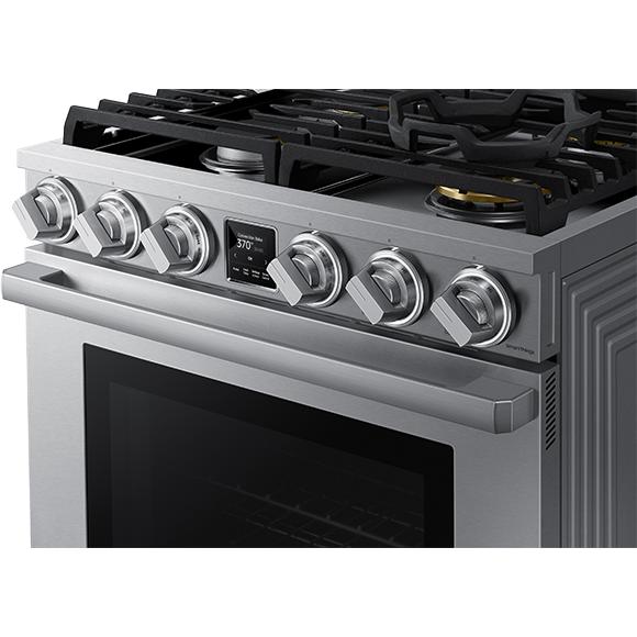 Dacor 30-inch Freestanding Gas Range with Convection Technology DOP30T840GS/DA IMAGE 5