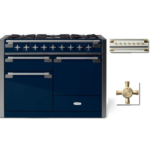 AGA 48-inch Elise Dual Fuel Range with True European convection AEL481DFABIND IMAGE 1