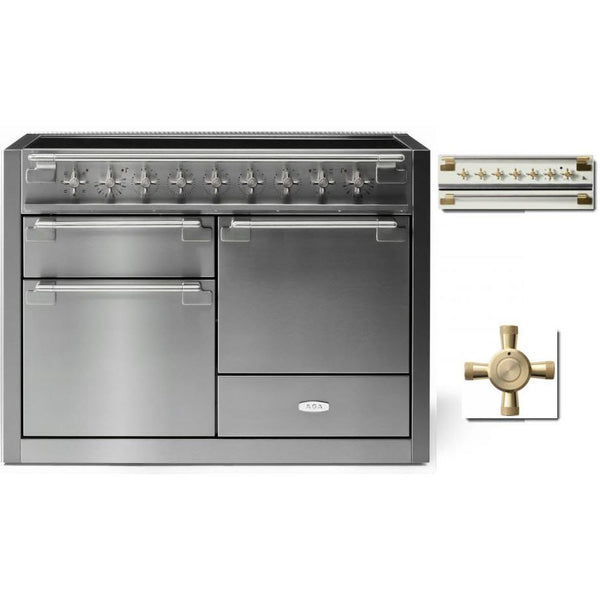 AGA 48-inch Elise Induction Range with True European Convection AEL481INABSS IMAGE 1