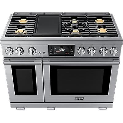 Dacor 48-inch Freestanding Dual Fuel Range with SimmerSear™ DOP48T963DS/DA IMAGE 3