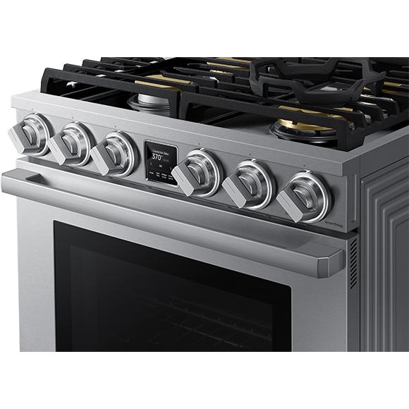 Dacor 30-inch Freestanding Dual Fuel Range with Convection Technology DOP30T940DS/DA IMAGE 5