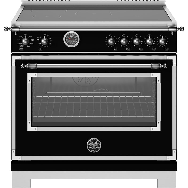 Bertazzoni 36-inch Freestanding Induction Range HER365ICFEPNET IMAGE 1