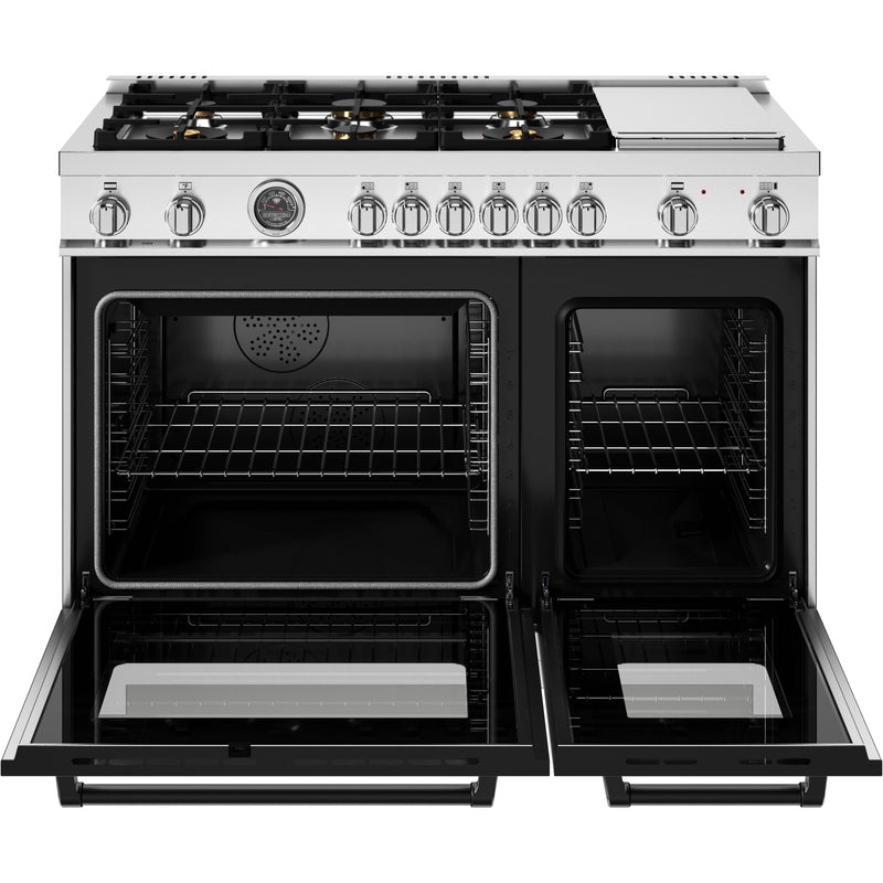 Bertazzoni 48-inch Freestanding Dual Fuel Range MAS486BTFEPXT IMAGE 2