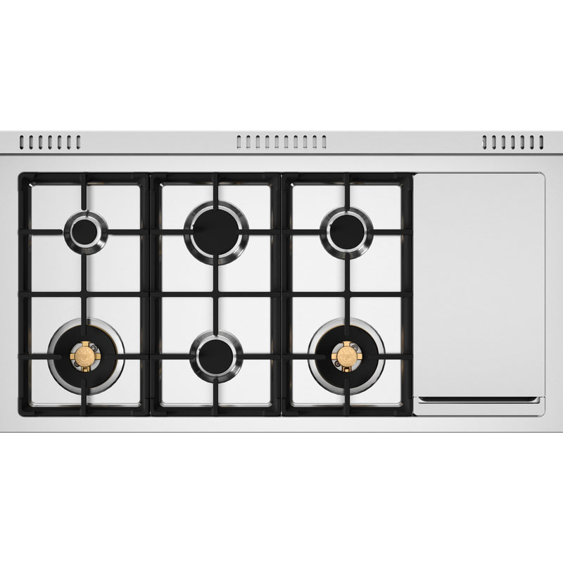 Bertazzoni 48-inch Freestanding Dual Fuel Range MAS486BTFEPXT IMAGE 3