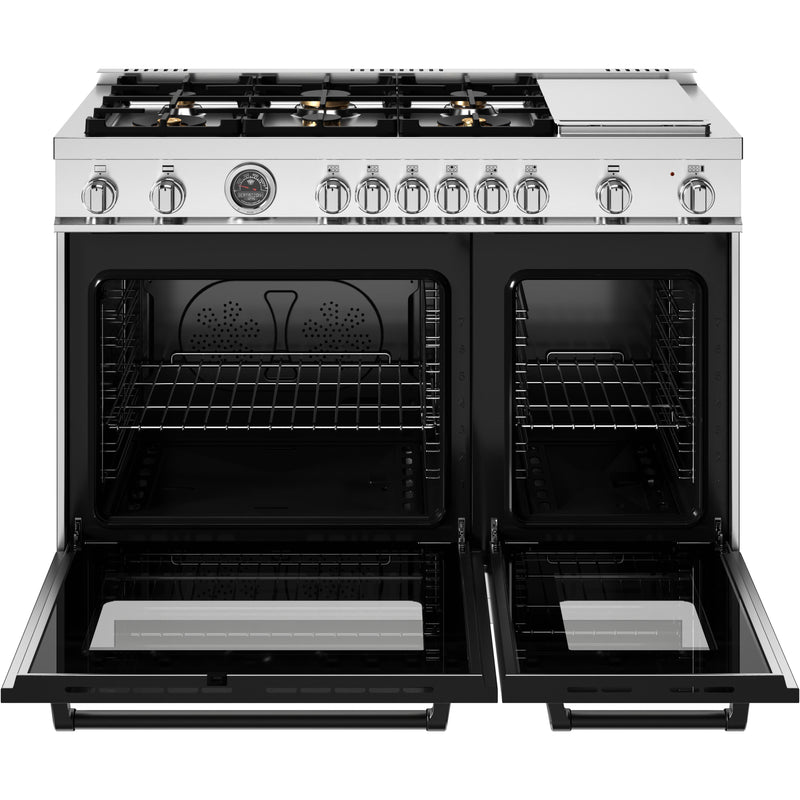 Bertazzoni 48-inch Freestanding Gas Range MAS486BTFGMXT IMAGE 2