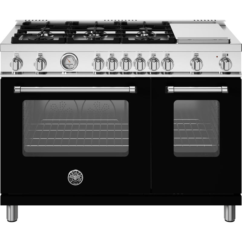 Bertazzoni 48-inch Freestanding Gas Range MAS486GGASNEV IMAGE 1