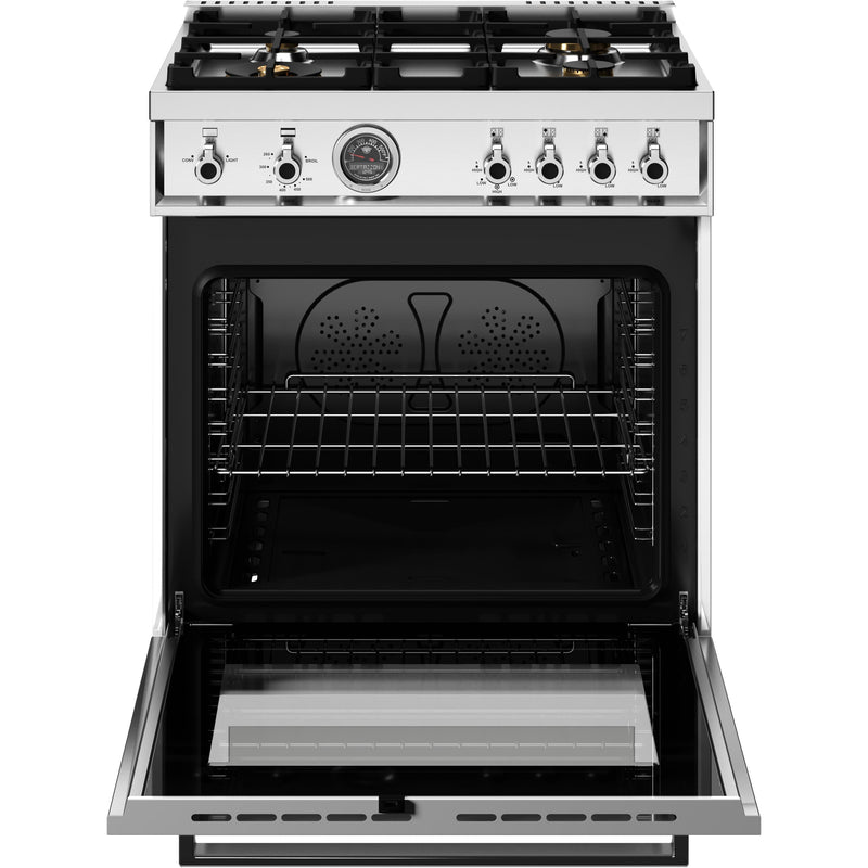 Bertazzoni 30-inch Freestanding Gas Range PRO304BFGMBIT IMAGE 2