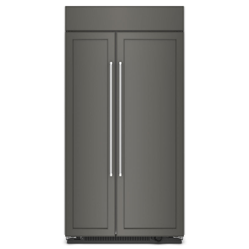 KitchenAid 25.5 cu. ft. Built-in Side-by-Side Refrigerator with Internal Ice Maker KBSN702MPA IMAGE 1