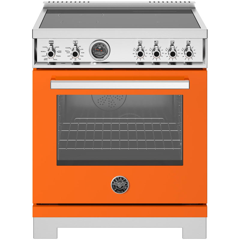 Bertazzoni 30-inch Freestanding Induction Range PRO304IFEPART IMAGE 1