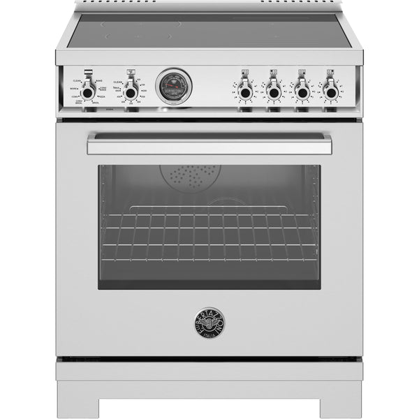 Bertazzoni 30-inch Freestanding Induction Range PRO304IFEPXT IMAGE 1