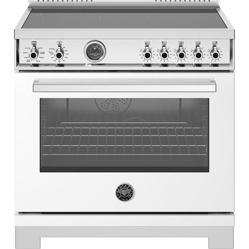 Bertazzoni 36-inch Freestanding Induction Range PRO365ICFEPBIT IMAGE 1