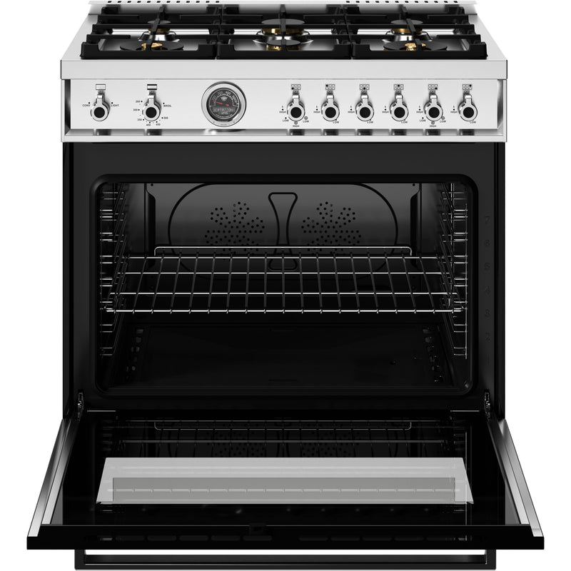 Bertazzoni 36-inch Freestanding Gas Range PRO366BCFGMNET IMAGE 2