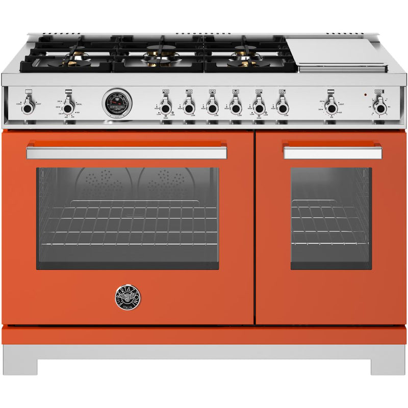 Bertazzoni 48-inch Freestanding Gas Range PRO486BTFGMART IMAGE 1