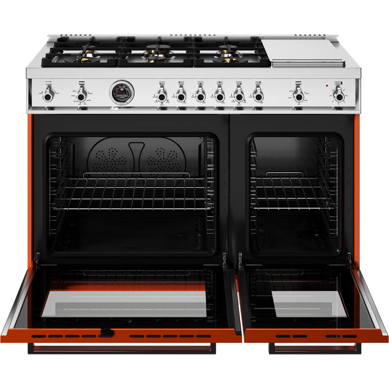 Bertazzoni 48-inch Freestanding Gas Range PRO486BTFGMART IMAGE 2