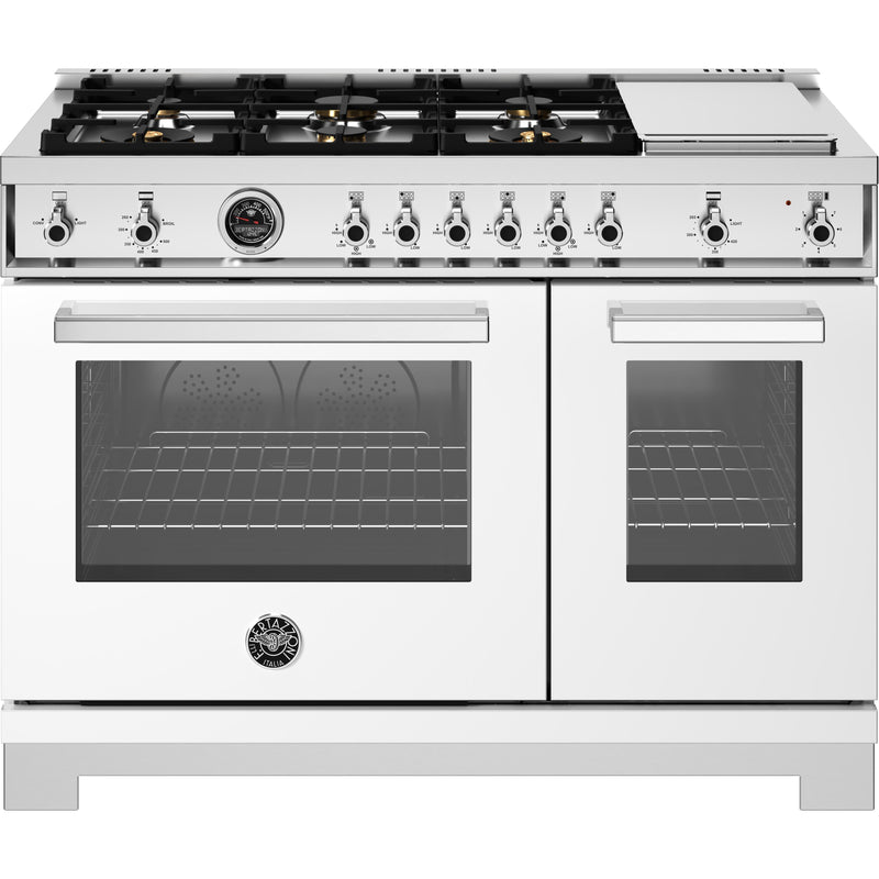 Bertazzoni 48-inch Freestanding Gas Range PRO486BTFGMBIT IMAGE 1