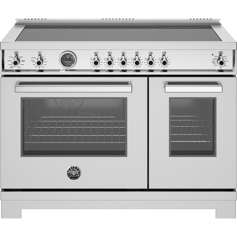 Bertazzoni 48-inch Freestanding Induction Range PRO486IGFEPXT IMAGE 1